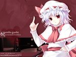  hat red_eyes remilia_scarlet solo tateha_(marvelous_grace) touhou 