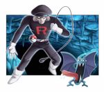  boots cave gloves golbat hat hiroki_eiki npc_trainer poke_ball pokemon pokemon_(game) pokemon_(rby) pokemon_rgby team_rocket team_rocket_grunt uniform whip 