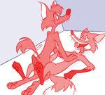  bent-tail canine coyote disney erection fox foxy_loxy_(1943) knot ladysomnambule male male/male mammal penis rubbing sex smile tongue tongue_out 