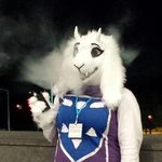  brown_eyes fur horn jewelry necklace outside smoking toriel twitter undertale unknown_artist vaping video_games what white_fur 