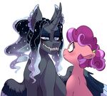  2016 equine fan_character fangs female horn lopoddity mammal my_little_pony scared sharp_teeth slit_pupils sparkles story story_in_description teeth winged_unicorn wings 