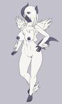  absol barefoot beauty_mark big_breasts breasts delylah_blackthrorn female hi_res humanoid_feet mature_female mega_absol mega_evolution nintendo nipples nude pok&eacute;mon puffy_nipples pussy tanukiyasha video_games wide_hips 