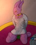  anal anal_masturbation beerus big_penis blush cat digital_media_(artwork) dildo dildo_sitting dragon_ball dragon_ball_super dragon_ball_z erection feline hands_behind_back hi_res kneeling lube mammal masturbation muscular penetration penis sex sex_toy sitting solo spiritd toy under_clothes 