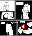  &lt;3 asriel_dreemurr caprine clothing comic dialogue fatz_geronimo goat long_ears mammal robe undertale video_games 