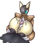  anthro areola big_areola big_breasts blue_eyes breasts claws cum cum_on_breasts cum_on_chest cum_on_face duo faceless_male female hi_res huge_breasts kangaskhan male male/female nintendo nipples penis pok&eacute;mon r-mk sex titfuck video_games 