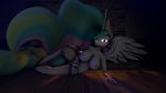  3d_(artwork) anthro anthrofied beverage big_breasts breasts cgi crown dark dark_room digital_media_(artwork) equine female fire fireplace food friendship_is_magic hair horn horse house ipwnd long_hair looking_at_viewer mammal moon_light mountain_dew my_little_pony navel night nipples pony princess_celestia_(mlp) product pussy smile soda source_filmmaker spread_legs spreading winged_unicorn wings 