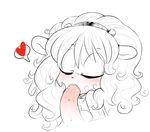  &lt;3 2016 anthro balls blush caprine collar duo eyes_closed fan-character fan_character fellatio female hair hairband hearlesssoul long_hair male male/female mammal open_mouth oral penetration penis sex sheep sonic_(series) teeth 