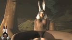  3d_(artwork) animal_humanoid animated breasts cgi cowgirl_position digital_media_(artwork) duo erection female final_fantasy first_person_view fran helmet humanoid lagomorph male male/female mammal on_top penis rabbit_humanoid sex solo_focus source_filmmaker square_enix stallorde vaginal video_games viera 