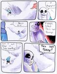  aftertale animated_skeleton bone clothed clothing comic dialogue english_text loverofpiggies not_furry sans_(undertale) scarf skeleton text undead undertale video_games 