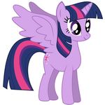  cutie_mark equine feathers female feral friendship_is_magic fur hair horn horse mammal multicolored_hair my_little_pony pony purple_eyes purple_fur smile solo twilight_sparkle_(mlp) unicorn winged_unicorn wings 