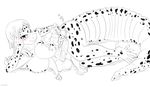  absurd_res anthro balls big_balls big_breasts big_tail black_sclera blush breasts canine connie_birchenough cum cum_on_breasts cumshot dahn digital_drawing_(artwork) digital_media_(artwork) dog duo excessive_cum featureless_breasts female gecko hi_res hyper hyper_penis larger_female leopard_gecko lizard lying male mammal muscular on_side orgasm penis reptile scalie schwoo shiba_inu simple_background size_difference slit_pupils spots tongue tongue_out vein veiny_penis 