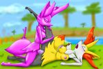  balls blush braixen breasts chameloshi cum cum_in_pussy cum_inside dickgirl ditto duo ear_tuft erection eyes_closed female fur hand_on_breast hi_res holding_leg intersex leg_glider_position nintendo nipples open_mouth penetration penis pok&eacute;mon pussy pussy_juice raised_leg sex spread_legs spreading tuft vaginal vaginal_penetration video_games white_fur yellow_fur 