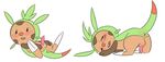 anus balls butt chespin cub cum cum_on_balls cum_on_ground cum_on_penis cute jake-the-simipour male nintendo penis pok&eacute;mon simple_background solo spread_legs spreading tapering_penis video_games white_background young 
