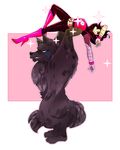  &lt;3 boots canine clothing duo footwear fur grey_fur ice_wolf_(undertale) lifting machine male mammal meter mettaton potatudoodles robot sparkle star undertale video_games wolf 