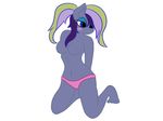  alice_pie blue_eyes breasts bryanshoot clothing equine fan_character female hi_res mammal my_little_pony panties simple_background underwear 