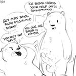  angry balls bear duo erection grizzly_(character) grizzly_bear humanoid_penis ice_bear male male/male mammal penis polar_bear unknown_artist we_bare_bears 