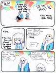 aftertale animated_skeleton bone clothed clothing comic dialogue english_text human loverofpiggies male mammal protagonist_(undertale) sans_(undertale) skeleton text undead undertale video_games 
