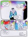  aftertale animated_skeleton better_version_at_source blood bone clothed clothing comic dialogue english_text loverofpiggies male not_furry sans_(undertale) skeleton soul text undead undertale video_games wounded 
