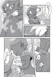  comic disembodied_penis drapion female group japanese_text male nintendo oral penis pok&eacute;mon pussy ryou_tani sex solo_focus text thigh_sex translation_request video_games weavile 