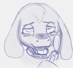  &lt;3 asriel_dreemurr blush collar english_text low_res open_mouth scouthiro simple_background text tongue tongue_out undertale video_games white_background 