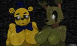  2015 animatronic bear big_breasts breasts crossgender duo female five_nights_at_freddy&#039;s golden_freddy_(fnaf) huge_breasts jaynatorburudragon lagomorph machine mammal nude rabbit robot slightly_chubby springtrap_(fnaf) video_games 