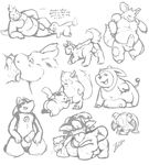  2016 anal anthro balls belly blush butt camerupt canine charmander digital_media_(artwork) dog erection feet feraligatr fur hi_res lucario male male/male mammal mega_evolution mega_venusaur mightyena miltank nidoking nintendo open_mouth oral overweight paws penis pikachu pok&eacute;mon raichu salamence sex size_difference slightly_chubby smile solo teats tongue tongue_out udders video_games zestibone 