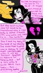  alphys beaten clothed clothing comic digital_media_(artwork) duo english_text female flashback hair humanoid long_hair machine male mettaton monster nsfwshamecave open_mouth robot tears text undertale video_games wounded 