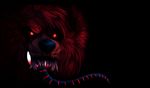  2016 animatronic black_nose canine eoki-san_(artist) five_nights_at_freddy&#039;s five_nights_at_freddy&#039;s_4 fox glowing glowing_eyes machine male mammal nightmare_foxy_(fnaf) red_eyes robot solo tongue video_games 