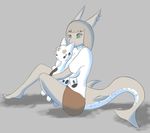  anthro big_breasts breasts female fish https://www.furaffinity.net/view/17504520/ izzy223 marine platinum_fang shark smile solo 