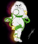  asriel_dreemurr big_breasts big_ears black_sclera breasts caprine claws crossgender female flower fur goat hi_res mammal nipples nude plant pussy signature smile tentacles undertale unknown_artist unknown_artist_signature video_games vines white_fur 