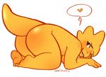  &lt;3 alphys butt female nude osatokun scalie solo sweat undertale video_games 