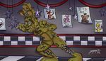 2015 animatronic five_nights_at_freddy&#039;s five_nights_at_freddy&#039;s_3 hi_res lagomorph machine male mammal purpleroselyn_(artist) rabbit robot springtrap_(fnaf) video_games 