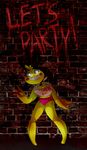  2015 animatronic avian bird c-a-t-p-a-w_(artist) chicken female five_nights_at_freddy&#039;s five_nights_at_freddy&#039;s_2 glowing glowing_eyes machine mammal robot solo toy_chica_(fnaf) video_games 