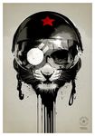  air_force digital_media_(artwork) dripping eye_patch eyewear feline helmet hiddenmoves_(artist) mammal star tiger visor 