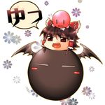  fernandez hakurei_reimu kirby kirby_(series) m.u.g.e.n no_humans tobi_(discharge_cycle) touhou waku_waku_7 wings yukkuri_shiteitte_ne |_| 