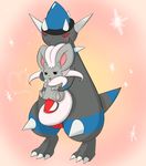  cinccino duo female hi_res larger_male male male/female nintendo penetration pok&eacute;mon pok&eacute;mon_mystery_dungeon rampardos red_eyes size_difference smaller_female spikes vaginal vaginal_penetration video_games yumei 