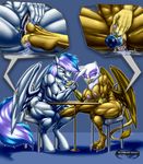  abs absurd_res anthro anus avian beak biceps big_breasts blitzstar breast_squish breasts claws clitoris cutie_mark da_goddamn_batguy dildo duo equine eyes_closed feathers female female/female foot_fetish friendship_is_magic gilda_(mlp) grin gryphon hi_res interspecies juices mammal masturbation muscular muscular_female my_little_pony nipples pawpads paws pegasus penetration pussy sex sex_toy tail_tuft teasing toe_claws toe_fingering tuft vaginal vaginal_masturbation vaginal_penetration vibrator wings 