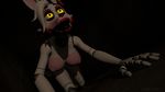  16:9 3d_(artwork) animatronic anthro breasts canine cgi crawl crawling digital_media_(artwork) female five_nights_at_freddy&#039;s five_nights_at_freddy&#039;s_2 fox glowing glowing_eyes herzseele hi_res machine mammal mangle_(fnaf) nipples robot solo source_filmmaker video_games 