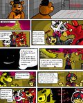  2014 animatronic bakukurara balloon_boy_(fnaf) bear canine comic five_nights_at_freddy&#039;s five_nights_at_freddy&#039;s_2 fox foxy_(fnaf) freddy_(fnaf) golden_freddy_(fnaf) group machine mammal mangle_(fnaf) robot video_games 