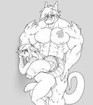  abs anthro balls biceps big-red big-red_(character) big_balls big_muscles big_penis butt dragon duo hair hi_res huge_balls huge_penis humanoid_penis hyper hyper_balls hyper_penis male male/male muscular nipples nude open_mouth pecs penis reptile scalie smile tattoo thick_penis tongue tongue_out vein veiny_penis 