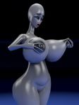  3d_(artwork) alien big_breasts breasts cgi digital_media_(artwork) female huge_breasts lips not_furry pussy solo thick_thighs wide_hips 