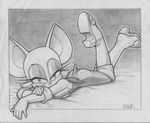  anthro bat bhawk big_breasts big_butt breasts butt clothing female gloves looking_at_viewer mammal rouge_the_bat solo sonic_(series) 