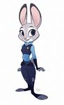  badge buckteeth clothed clothing cute disney female freckles fully_clothed fur grey_fur judy_hopps lagomorph long_ears looking_at_viewer mammal police_uniform purple_eyes rabbit rollingrabbit short_stack solo standing teeth tight_clothing uniform zootopia 