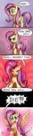  2014 absurd_res angry bluespaceling comic cutie_mark english_text equine feathered_wings feathers female feral fluttershy_(mlp) friendship_is_magic frown fur green_eyes hair hi_res looking_at_viewer mammal my_little_pony pegasus pink_hair smile solo spread_wings text wings yellow_feathers yellow_fur 