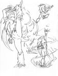  avian bird blaziken female fire kick nintendo pencil_(artwork) pok&eacute;mon pok&eacute;morph pose sketch traditional_media_(artwork) video_games 