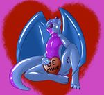  &lt;3 dragon holidays kotetsu_rexen male nude pose rubber seductive solo valentine&#039;s_day 