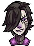 2d-dungeon alpha_channel android animated black_hair bust_portrait digital_media_(artwork) grin hair humanoid low_res machine mettaton not_furry pink_lips portrait robot simple_background smile smirk solo text transparent_background undertale video_games 