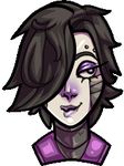  2d-dungeon alpha_channel android animated black_hair bust_portrait digital_media_(artwork) hair humanoid low_res machine mettaton not_furry pink_lips portrait robot simple_background smile solo text transparent_background undertale video_games 