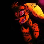  2015 animatronic choco-floof digital_media_(artwork) five_nights_at_freddy&#039;s five_nights_at_freddy&#039;s_3 glowing glowing_eyes lagomorph machine male mammal rabbit robot solo springtrap_(fnaf) video_games 