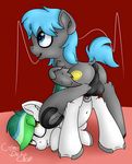  absurd_res all_fours anus balls clitoris cremedelaclop_(artist) doggystyle duo equine fan_character female from_behind_position hi_res horse mammal my_little_pony penis pony pussy sex wings 